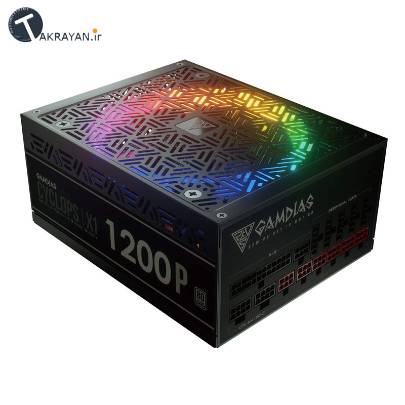 GAMDIAS Cyclops X1-1200P RGB Power Supply